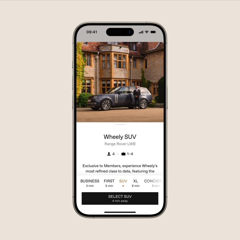 WHEELY - LUXURY RIDE HAILING SERVICE
